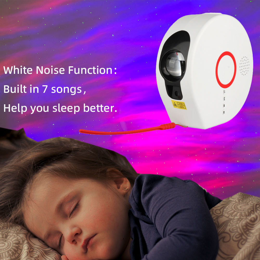 Star And Galaxy Projector With BT Speaker