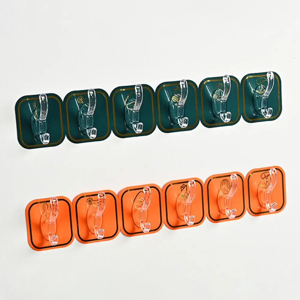 Multipurpose Wall Mounted 6 Hook
