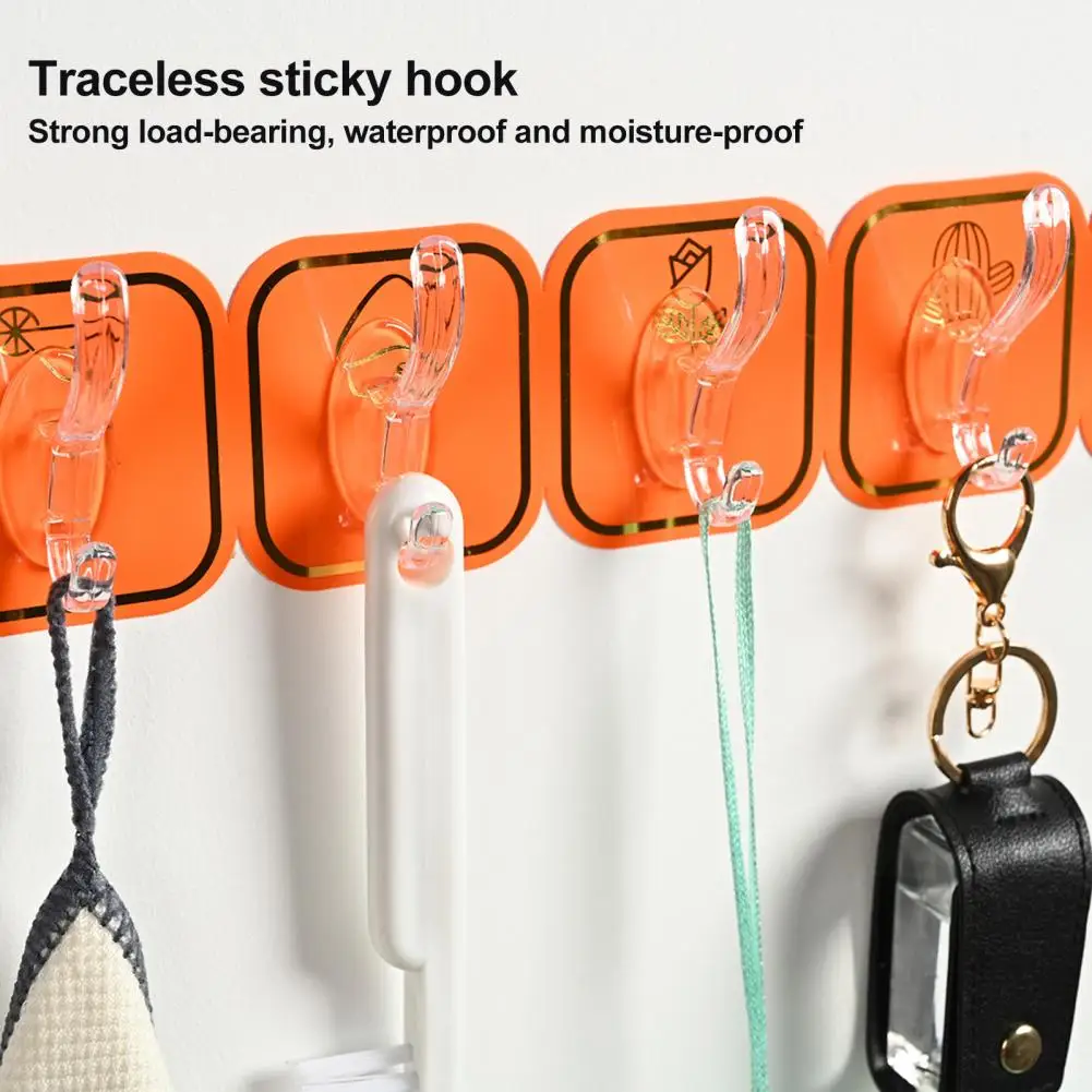 Multipurpose Wall Mounted 6 Hook