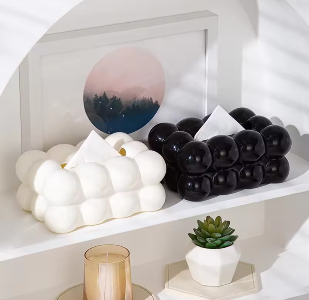 Bubble Tissue Box – Cute Cloud Design Tissue Holder