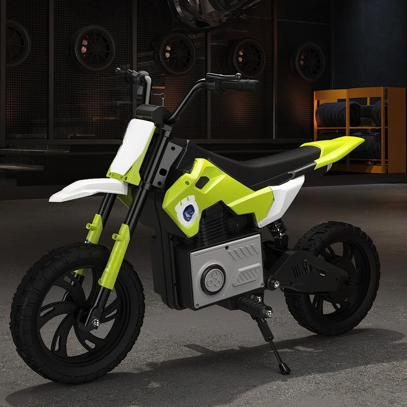 24V Cross Bike For Kids Electric Motorcycle Double Drive Large Two-Wheeled Motorcycle
