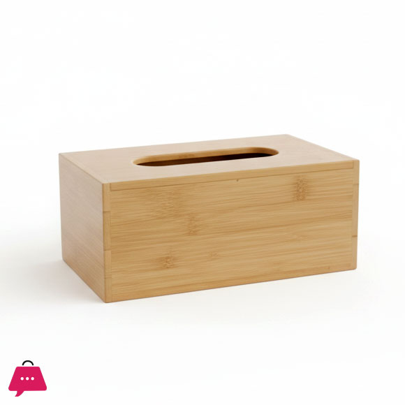 Bamboo Wooden Tissue Box