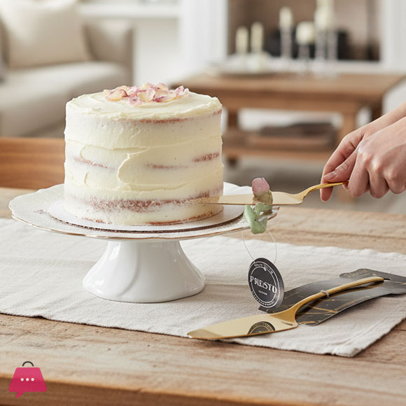 Butterfly Rose Garden Cake Stand with Presto Cake Lifter