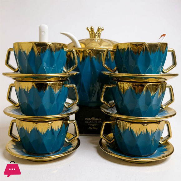 Ceramic Soup Set 21-Pcs
