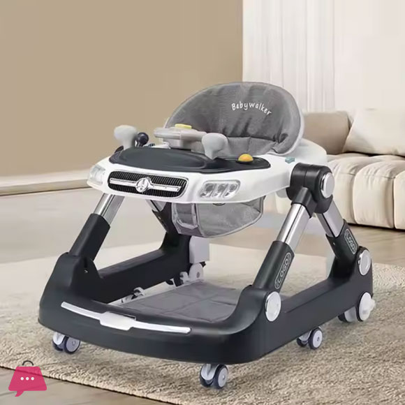 Classic Elegant Baby Walker with Lights and Music