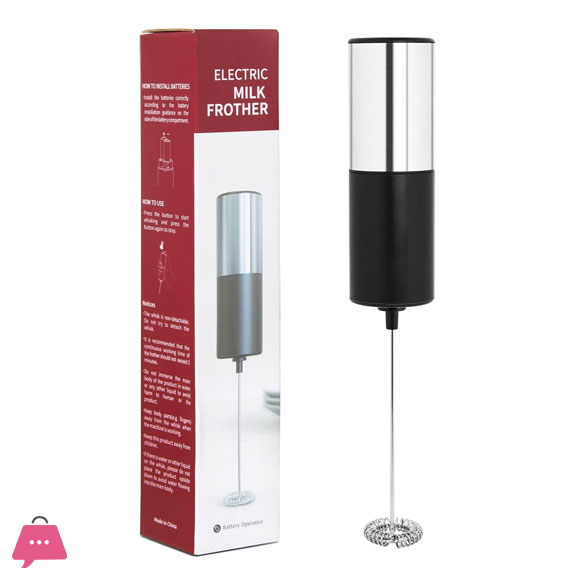 Coffee Mixer Latte Hot Chocolate Electric Milk Frother Blend Cappuccino Whisk
