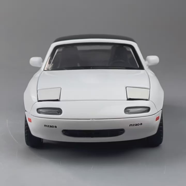 1:24 Mazda MX5 Miniature Alloy Metal Diecast MX-5 Toy Car Model Sound
