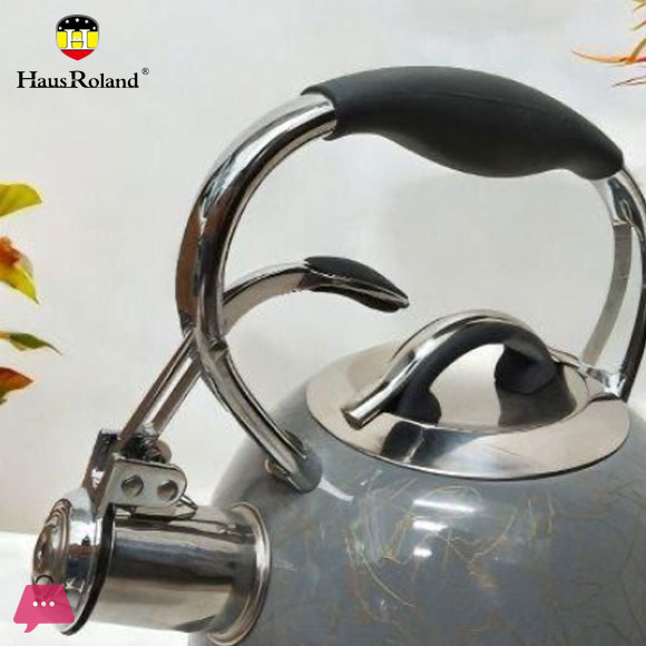 Haus Roland GERMANY DESIGN 3L Stainless Steel Stovetop Whistling Kettle