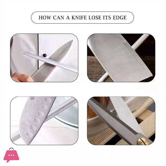 High quality stainless steel Original Professional Steel Knife Sharpener