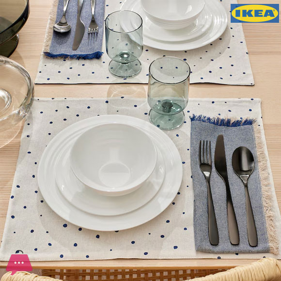 IKEA FAVORISERA 12-Piece Dinnerware Set