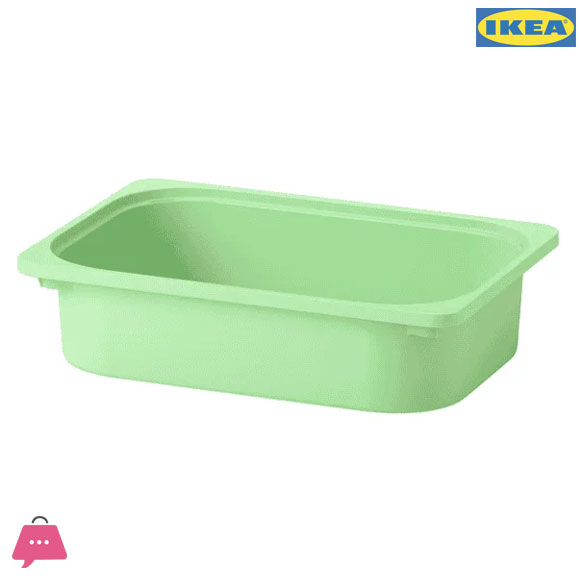 IKEA TROFAST Storage Box light green - 42x30x10 cm