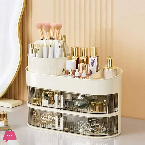Large Capacity Desktop Cosmetics And Jewellery Organizer