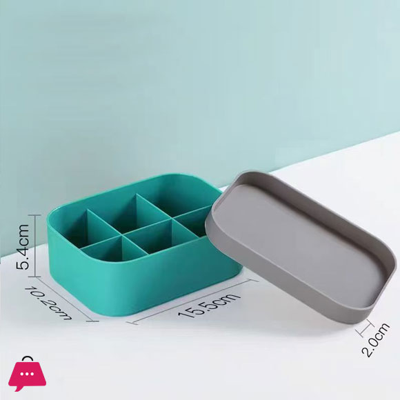 MULTI-FUNCTIONAL STACKABLE ORGANIZER WITH LID