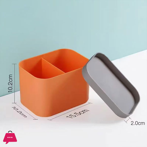 MULTI-FUNCTIONAL STACKABLE ORGANIZER WITH LID
