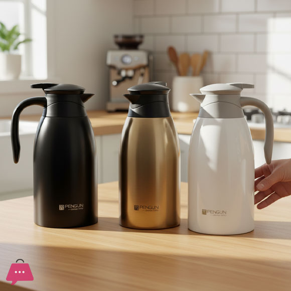 PENGUIN Thermos Coffee Tea Thermos Heat for 20 hours