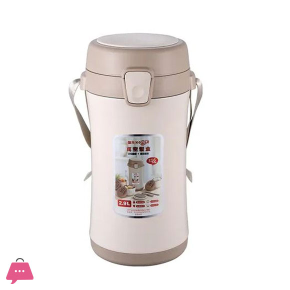 Portable Handheld 316 Stainless Steel Vacuum Insulated Lunch Box