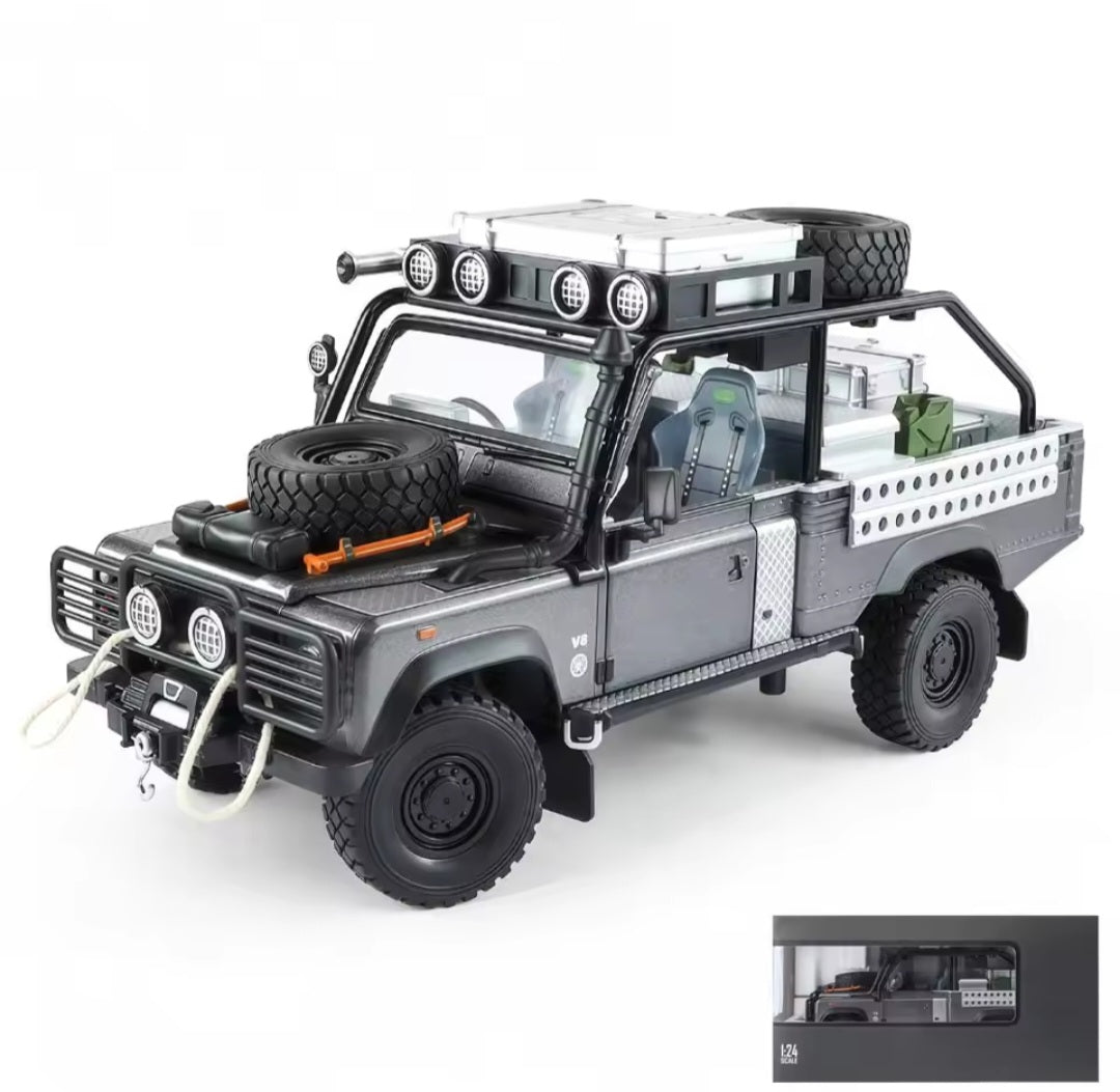 1:24 Defender 110 Range Rover Off-road Vehicle Model Toys Alloy Diecas