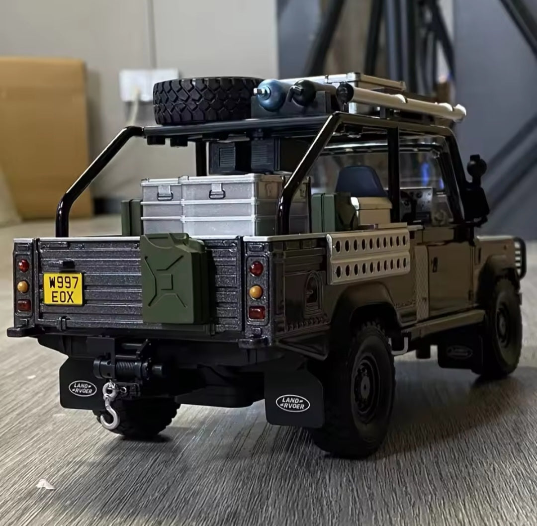1:24 Defender 110 Range Rover Off-road Vehicle Model Toys Alloy Diecas