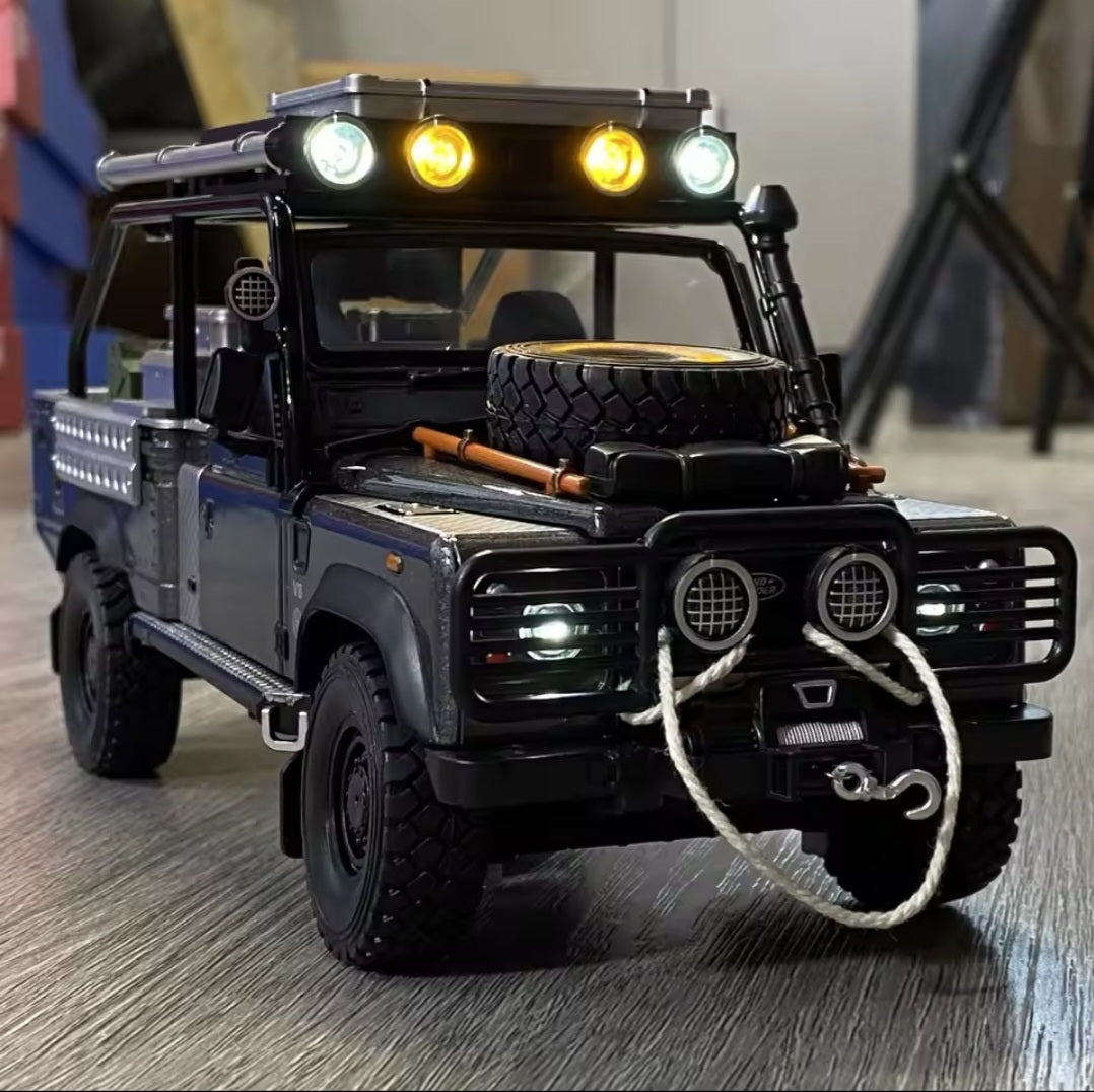 1:24 Defender 110 Range Rover Off-road Vehicle Model Toys Alloy Diecas