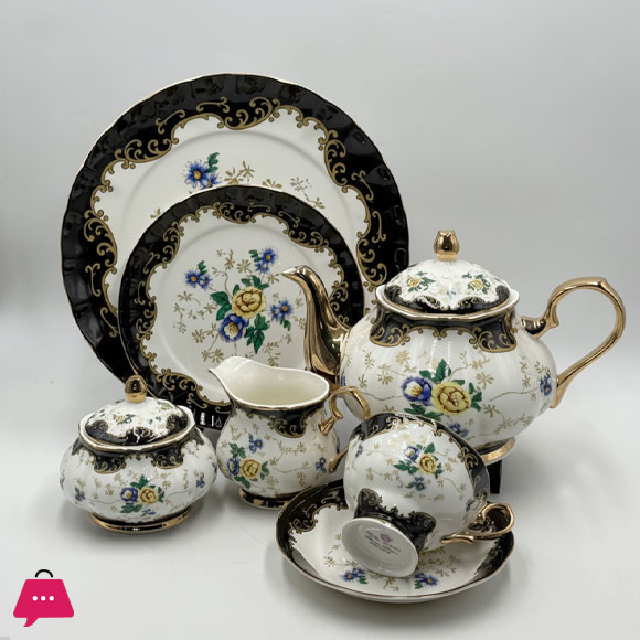Royal Albert Style Tea Set – Design - A01-F