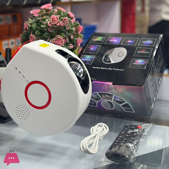 Star And Galaxy Projector With BT Speaker