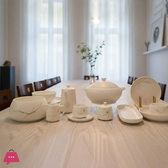 Winsor England™ Fine Porcelain Dinner Set – Heritage Collection White