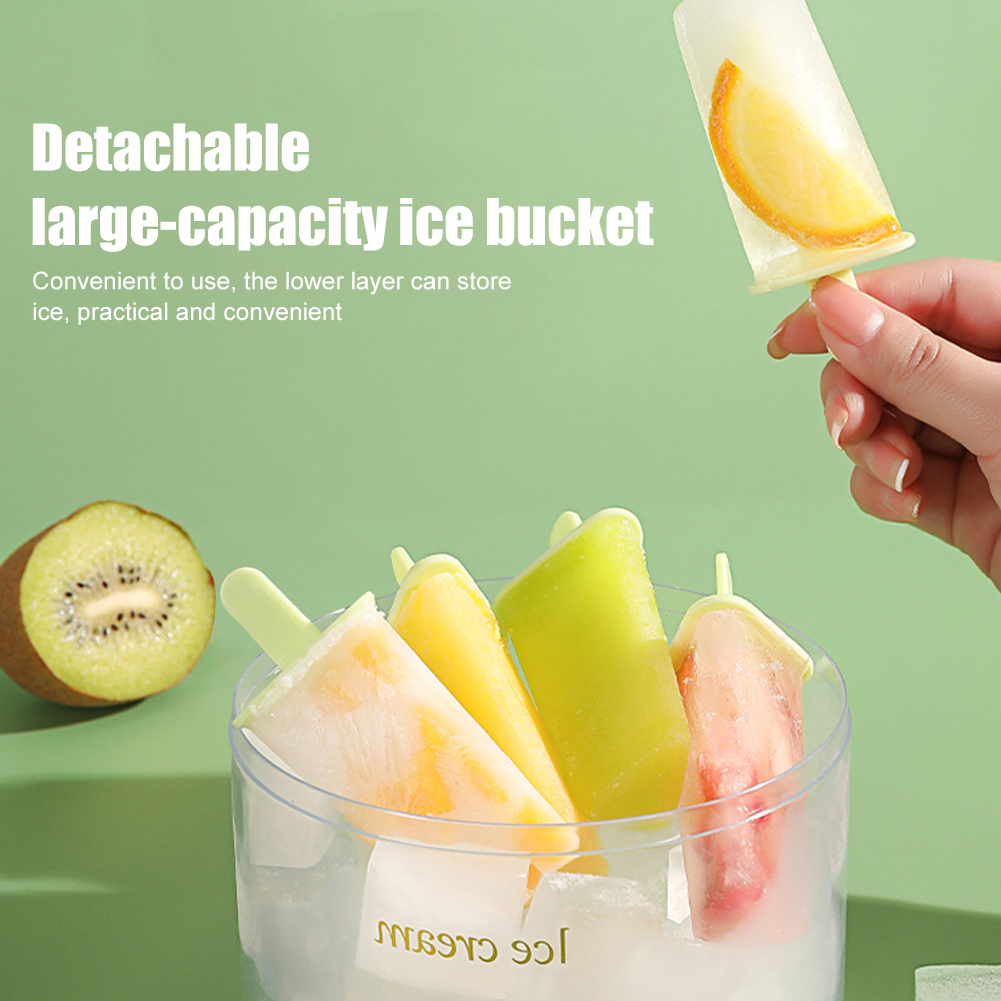 Imported Arrival 8 Cell Ice Cream Mold Ice Mould Handmade Dessert Popsicle Mold
