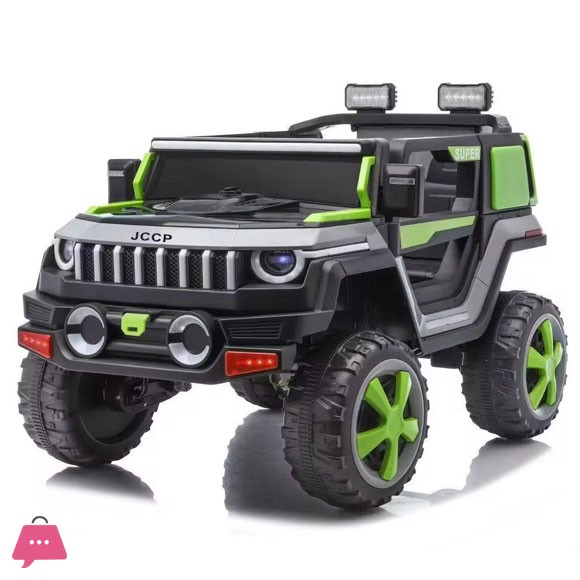 12V Powered Two Motor Children Electric Ride on Monster Jeep Toy Cars Kids Remote Control Ride on Car