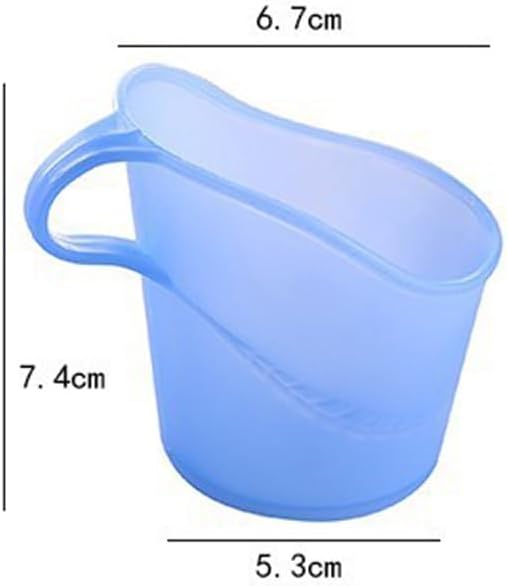 12PCS Disposable Cup Holder Plastic Anti-scalding Cup Holder Coffee Mug Holder for Home Office Party