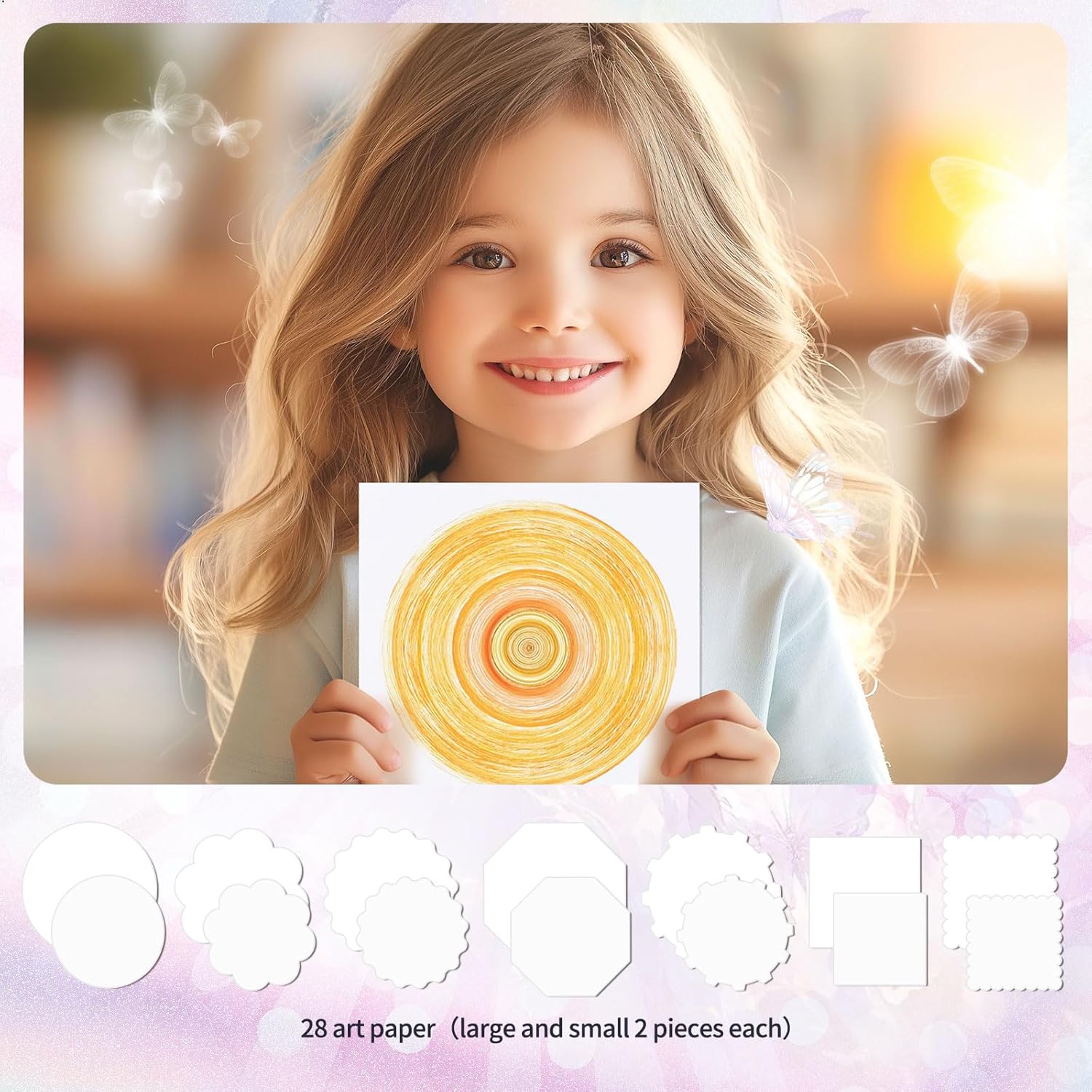 Paint Spin Art Machine Kit for Girls & Boys, Arts & Crafts for Kids