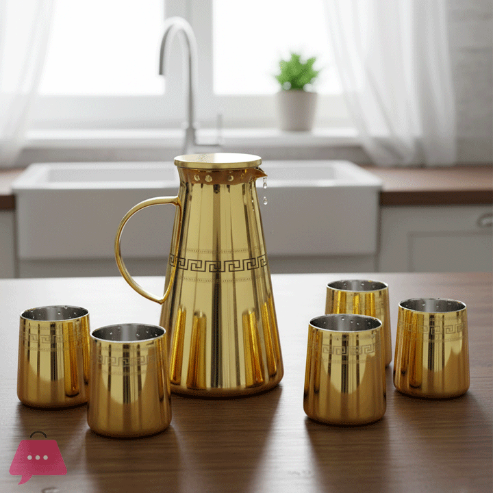 7pcs Turkey Glass Stylish Water Set