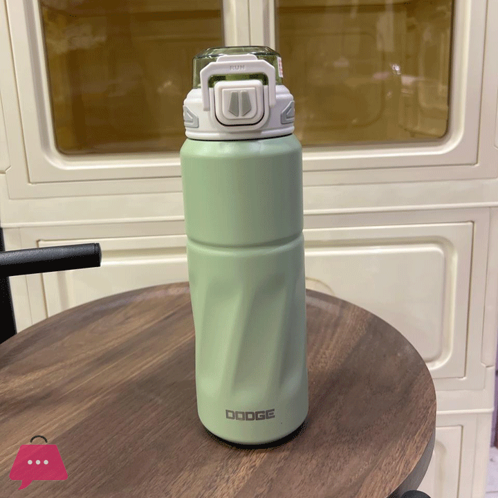 Dodge Insulated Water Bottle 316 Stainless Steel Sports and Fitness Straw Cup Water Bottle - 820ml