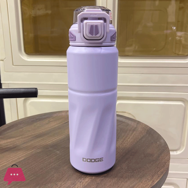 Dodge Insulated Water Bottle 316 Stainless Steel Sports and Fitness Straw Cup Water Bottle - 820ml
