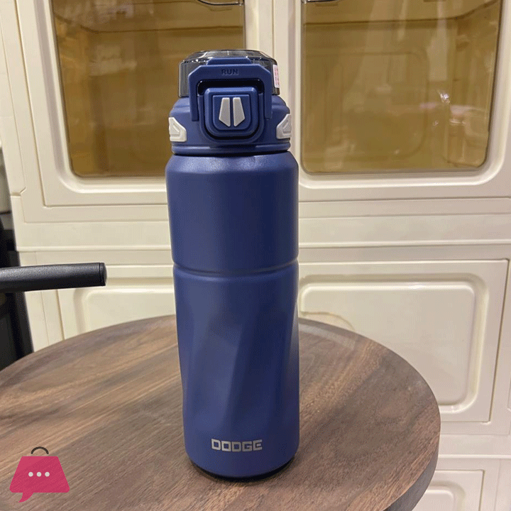 Dodge Insulated Water Bottle 316 Stainless Steel Sports and Fitness Straw Cup Water Bottle - 820ml