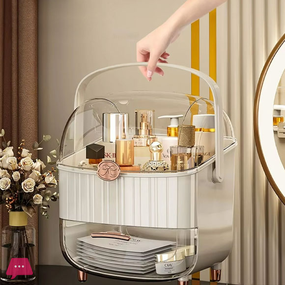 Makeup Cosmetic Drawer Organizer Storage Box