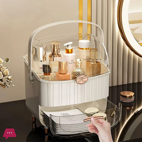 Makeup Cosmetic Drawer Organizer Storage Box