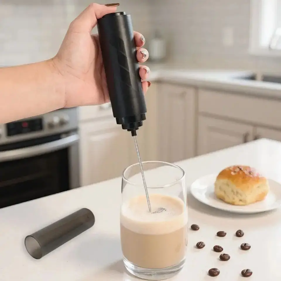 1 AA Battery Powered Coffee Milk Mixer, Egg Beater, Milk Frother