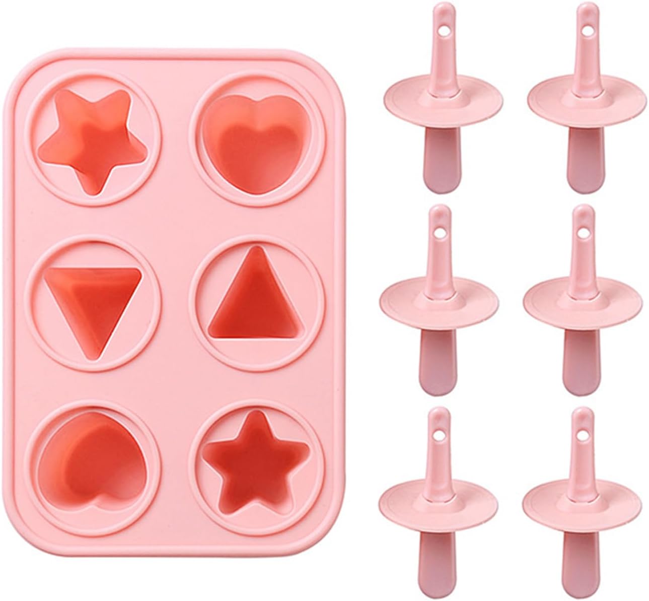 Silicone Popsicle Molds,Mini Silicone Mold,Reusable Popsicle Makers