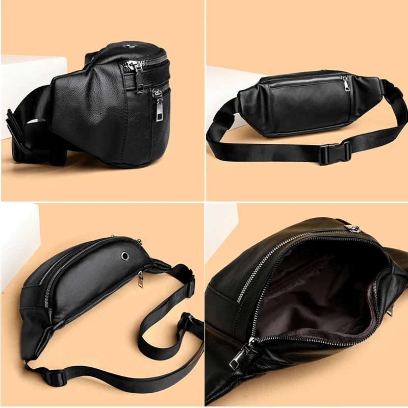 Men Chest Bag High Quality Sports Backpack Crossbody Daypack Fashion Waist Pack