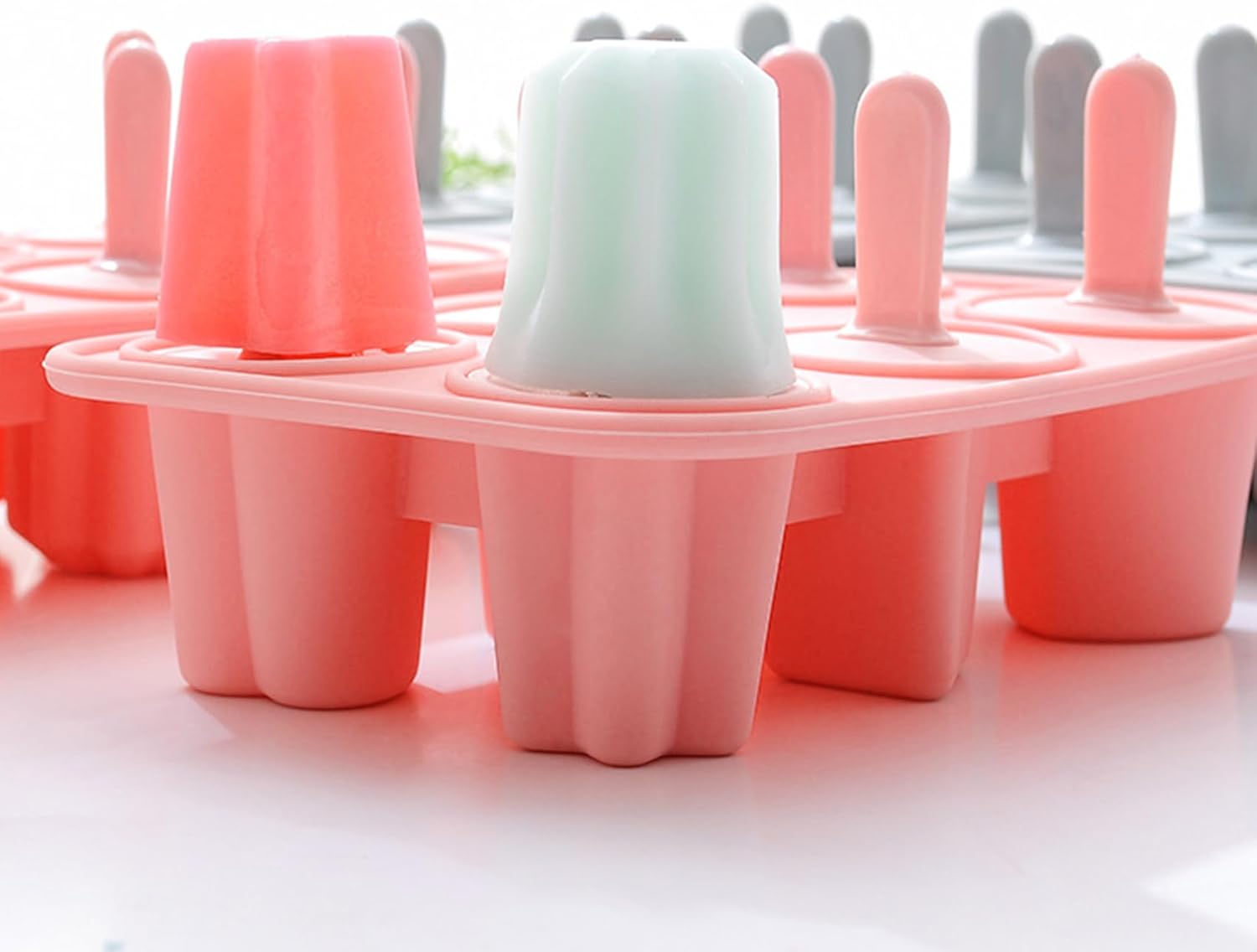 Silicone Popsicle Molds,Mini Silicone Mold,Reusable Popsicle Makers