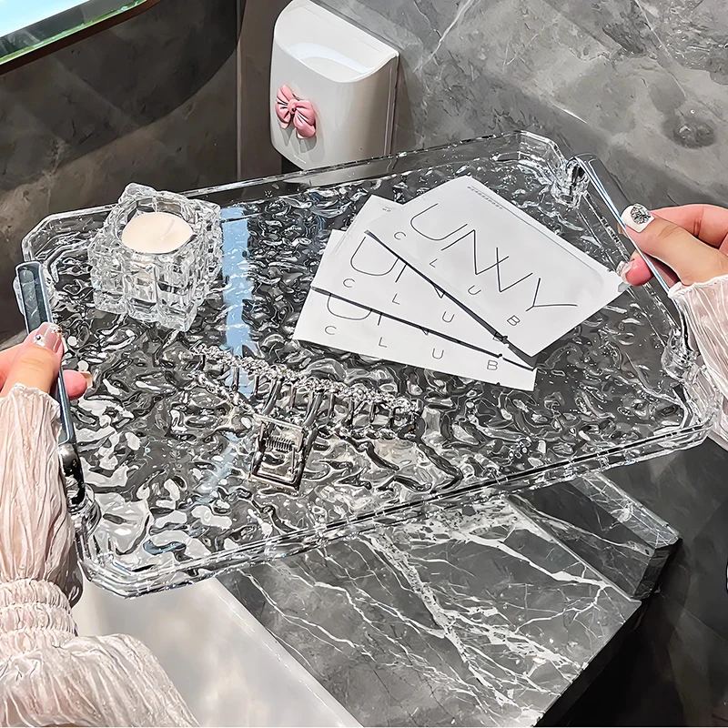 Luxury Serving Tea Tray Trinket Tableware Plate Tea Tray