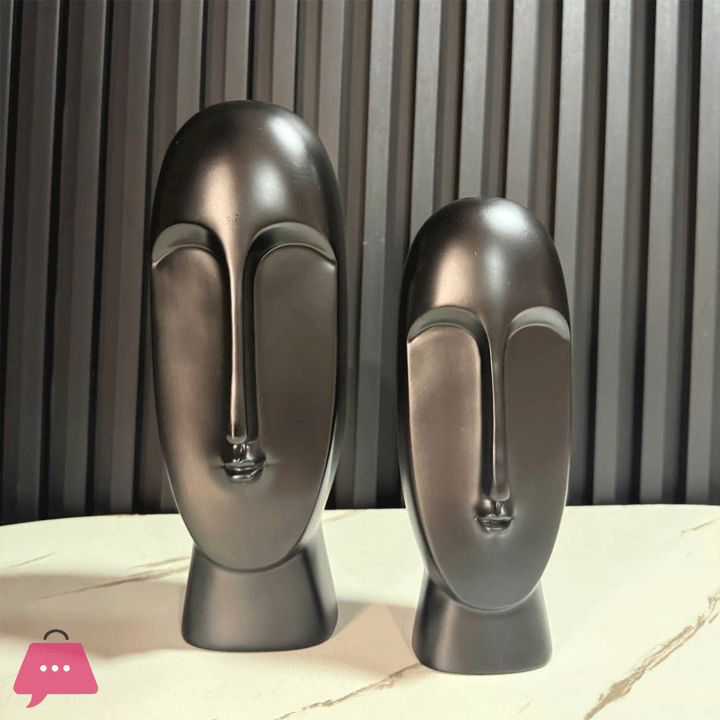 Silent Statement Sculpture Unique Luxurious Decor Piece For Center Table or Shelf
