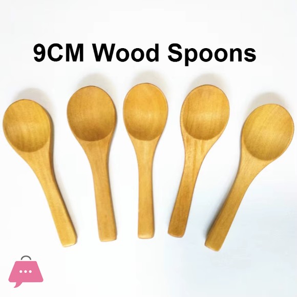 Bamboo Wooden Mini Spoon Seasoning Spoon