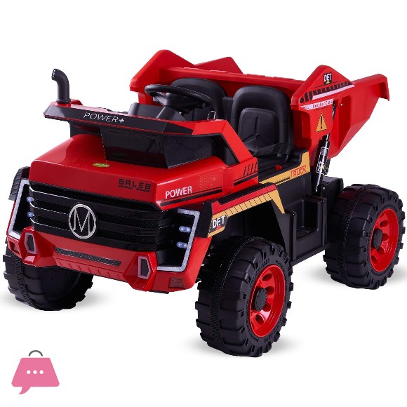 Caterpillar Kids Ride on Battery Operated Truck for Kids Ride on Toy Kids Car with Bluetooth, Music & Light