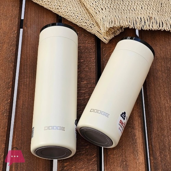 Dodge Cylindrical Travel Bottle 500ml