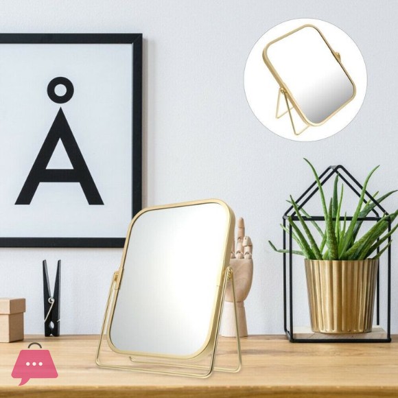 Double Sided Desktop Vanity Mirror