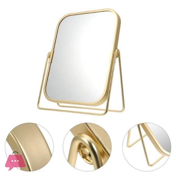 Double Sided Desktop Vanity Mirror