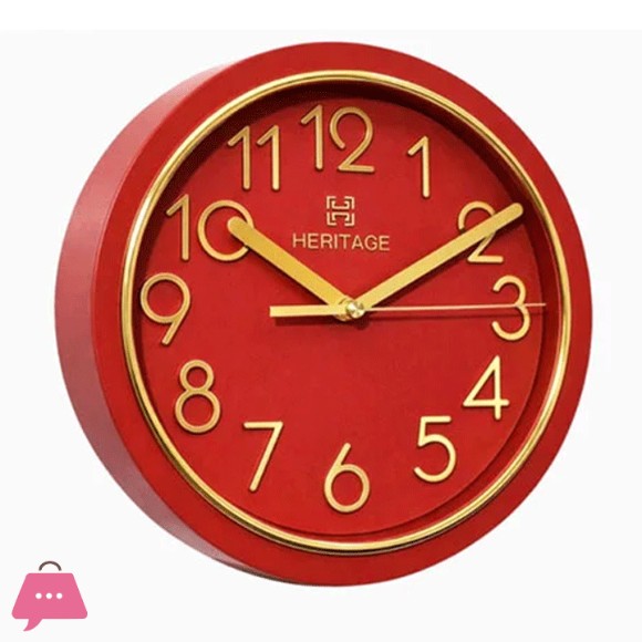 Eastern Heritage Wall Clock – 10 Inch Fantasy