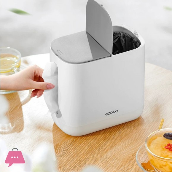Ecoco 2 In 1 Tissue Box Holder