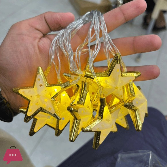 Eid Mubarak Home Decoration Led Lamp Ramadan 10LED Lights Muslim Light String